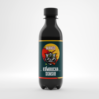 Kombucha Sensio чаена естествено газирана ферментирала напитка с манго 0.400 л Kombucha Sensio чаена естествено газирана ферментирала напитка с манго 0.400 л
